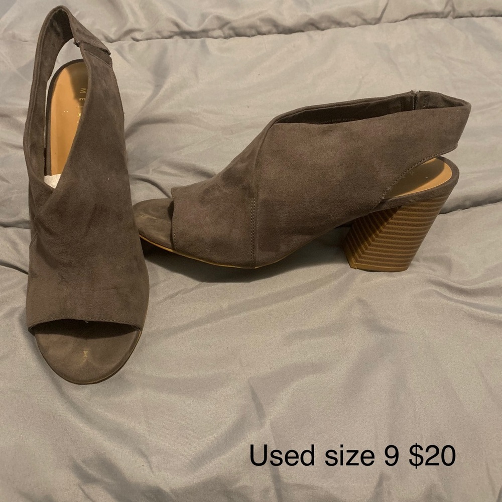 Suede shoes
